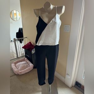 Parker Ivy Sleeveless Colorblock Jumpsuit Size Medium